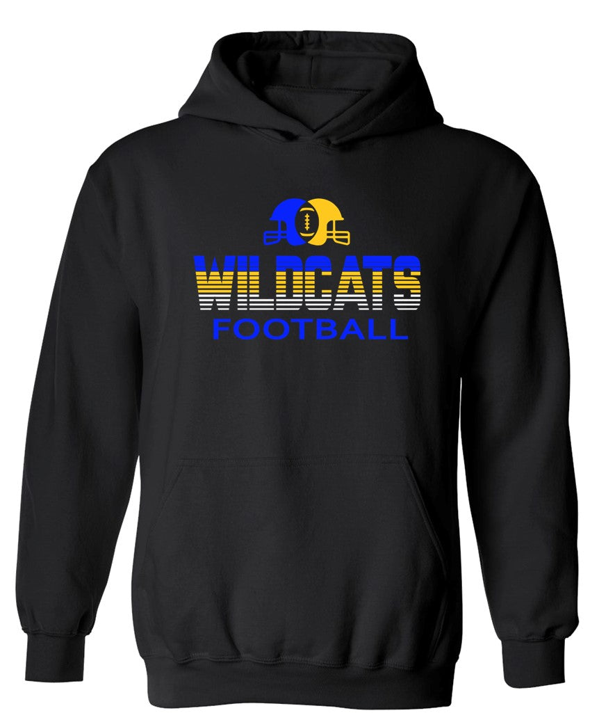 Galva Wildcats Football on Black - Several Styles to Choose From!