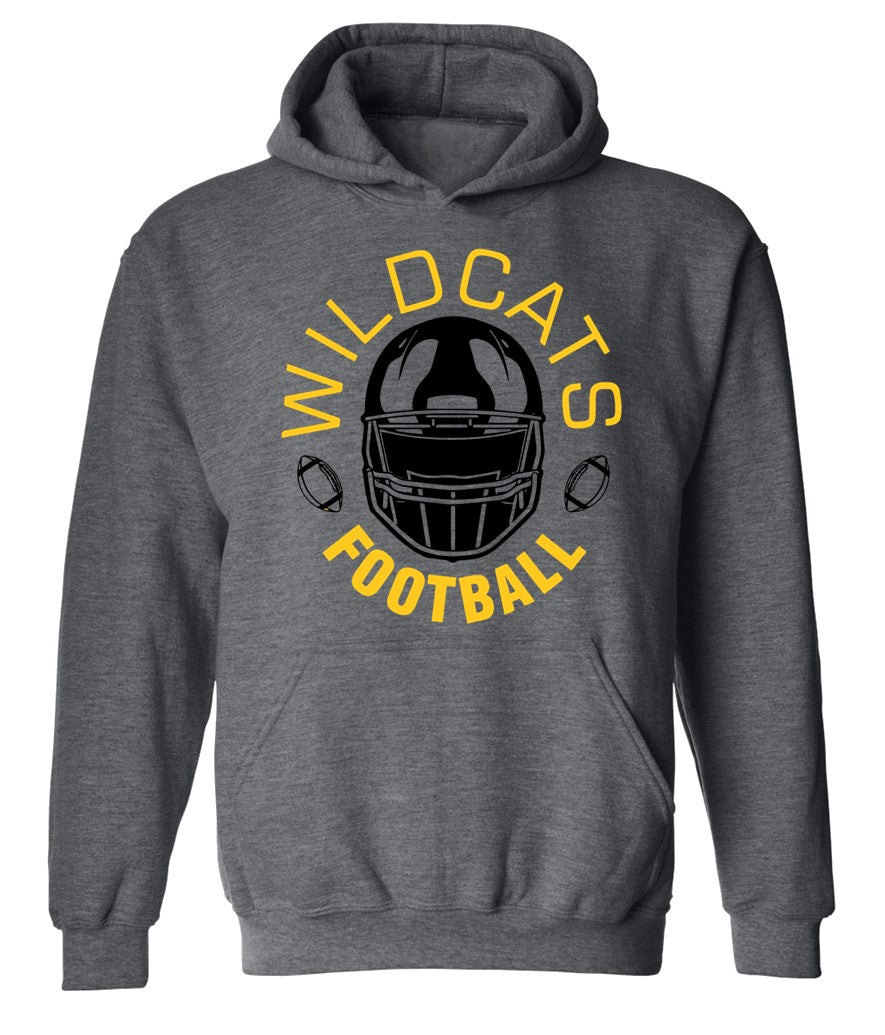 Wildcats Football on Deep Heather - Several Styles to Choose From!