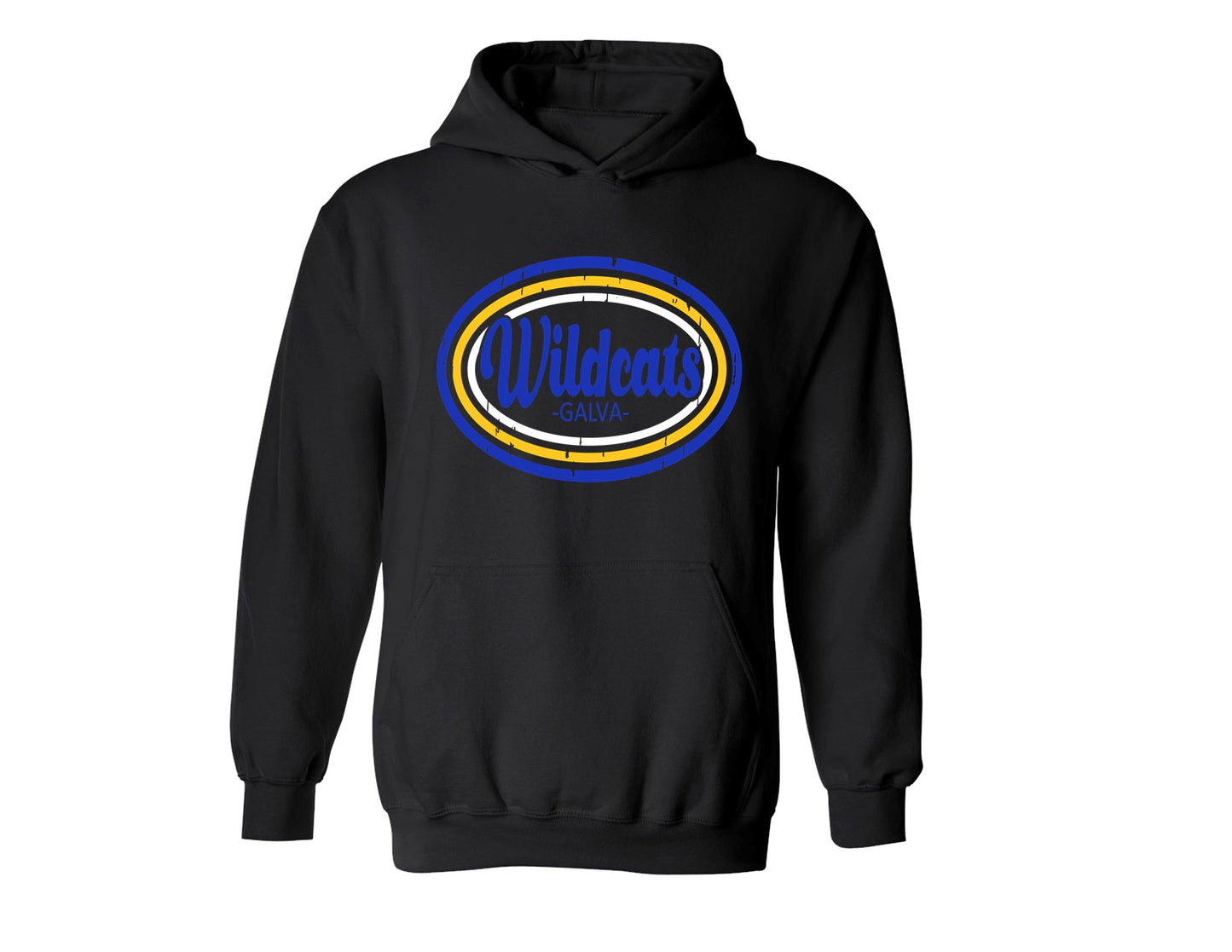 Galva  Wildcats - Retro - Hoodie