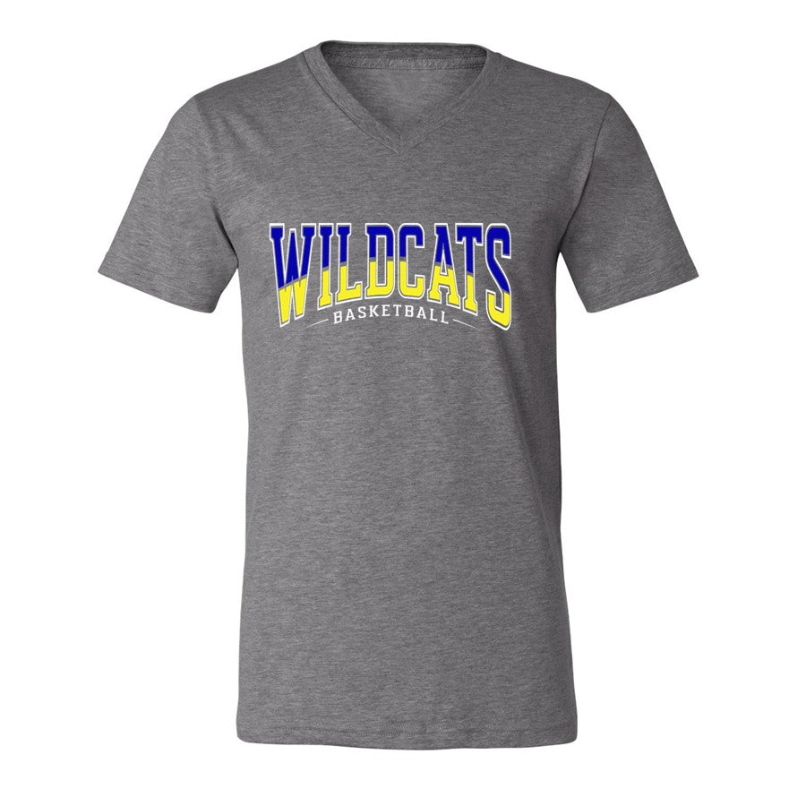 Galva Wildcats - Basketball Tee and V-Neck