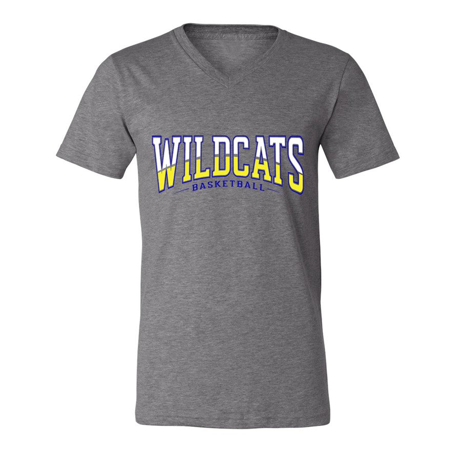 Galva Wildcats - Basketball Tee and V-Neck