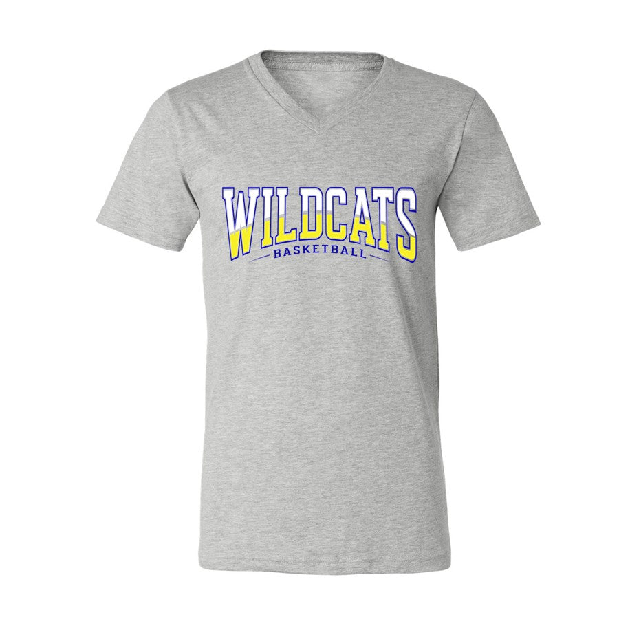 Galva Wildcats - Basketball Tee and V-Neck