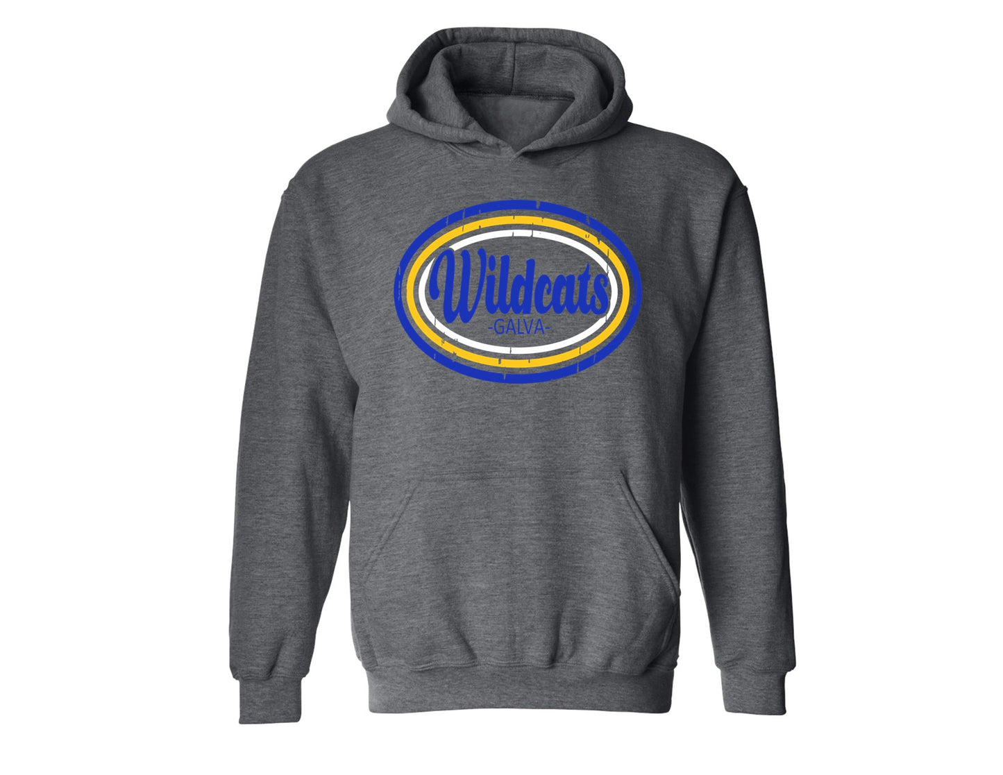 Galva  Wildcats - Retro - Hoodie