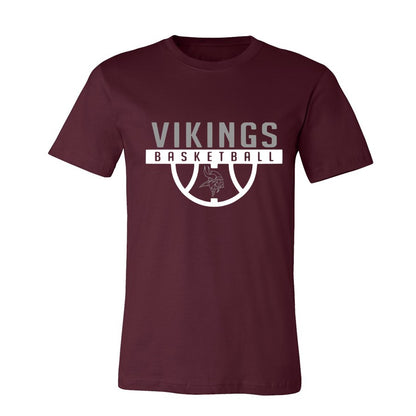 Cambridge Vikings Basketball Tee and V-Neck