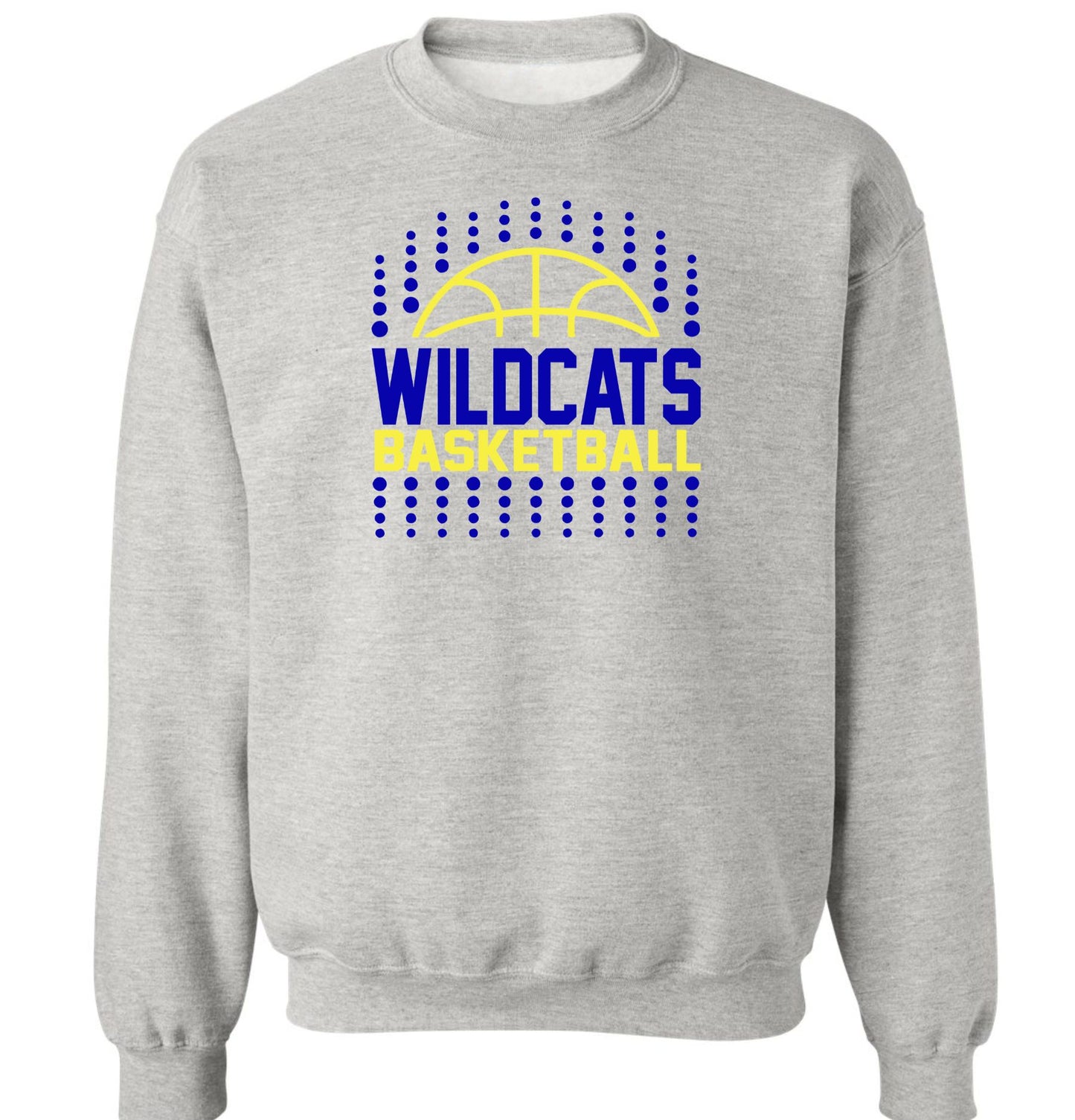 Wildcats Basketball - Crew Sweatshirts