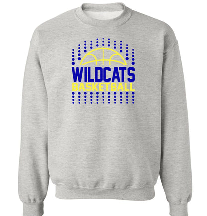 Wildcats Basketball - Crew Sweatshirts