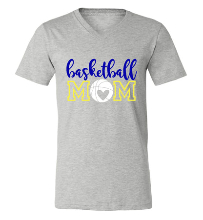 Galva Wildcats - Basketball Mom V-Neck