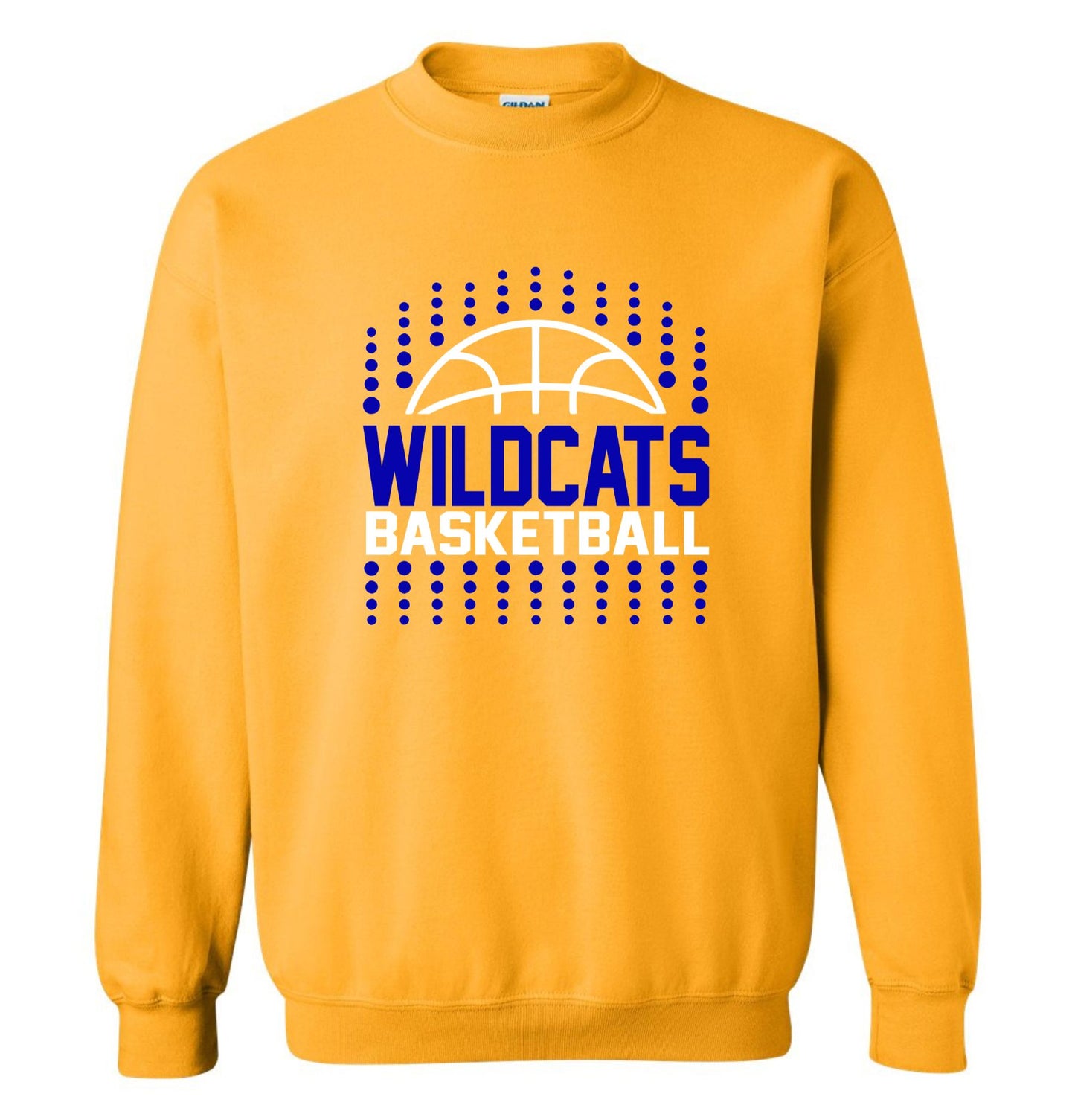 Wildcats Basketball - Crew Sweatshirts