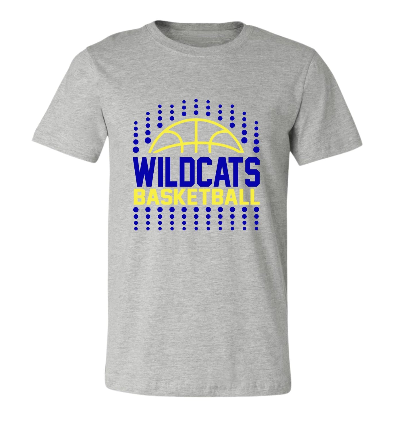 Wildcats Basketball - Crew and V-neck Tee Shirts