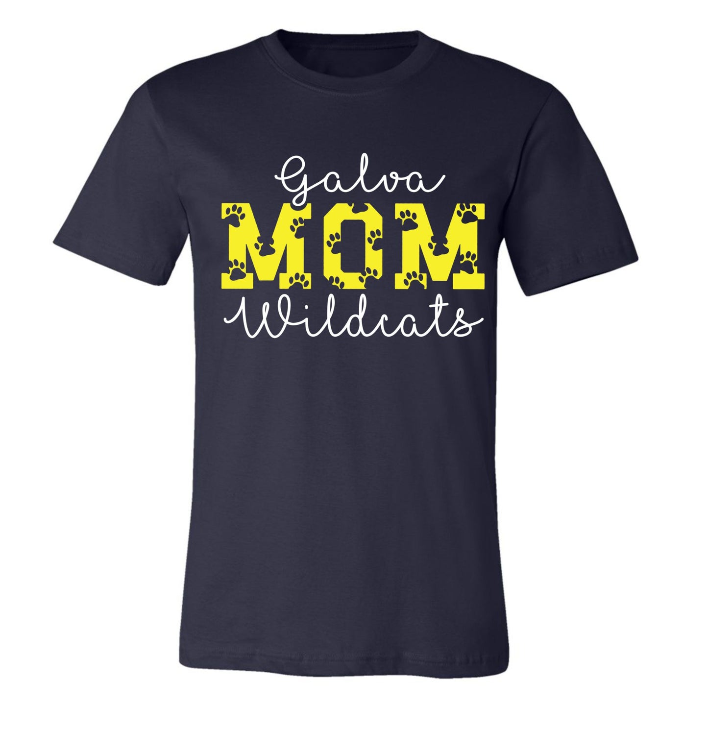 Galva Wildcats Mom- Bella + Canvas Tee