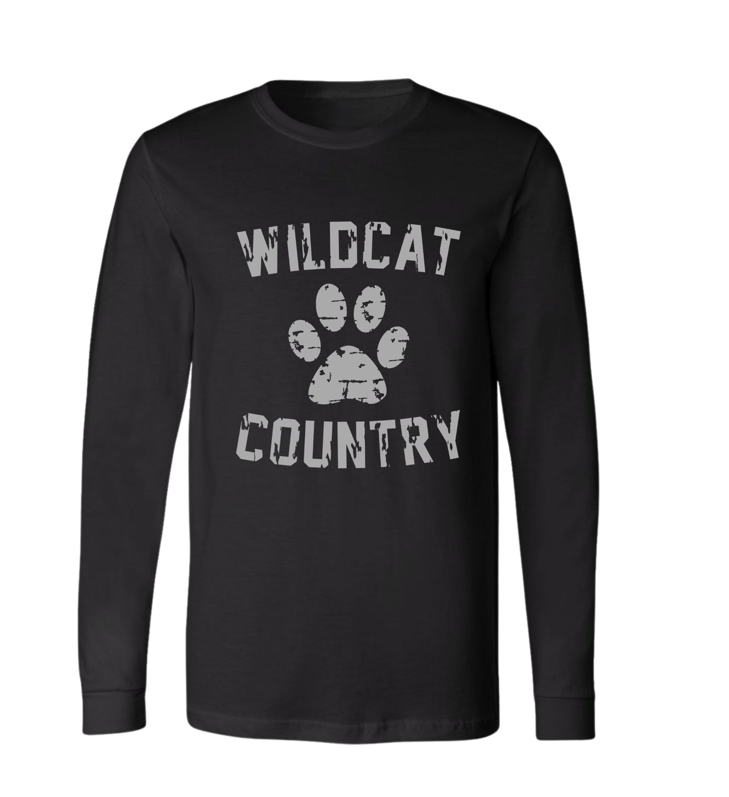 Galva Wildcats - Wildcat Country - Bella Brand Long sleeve Tee