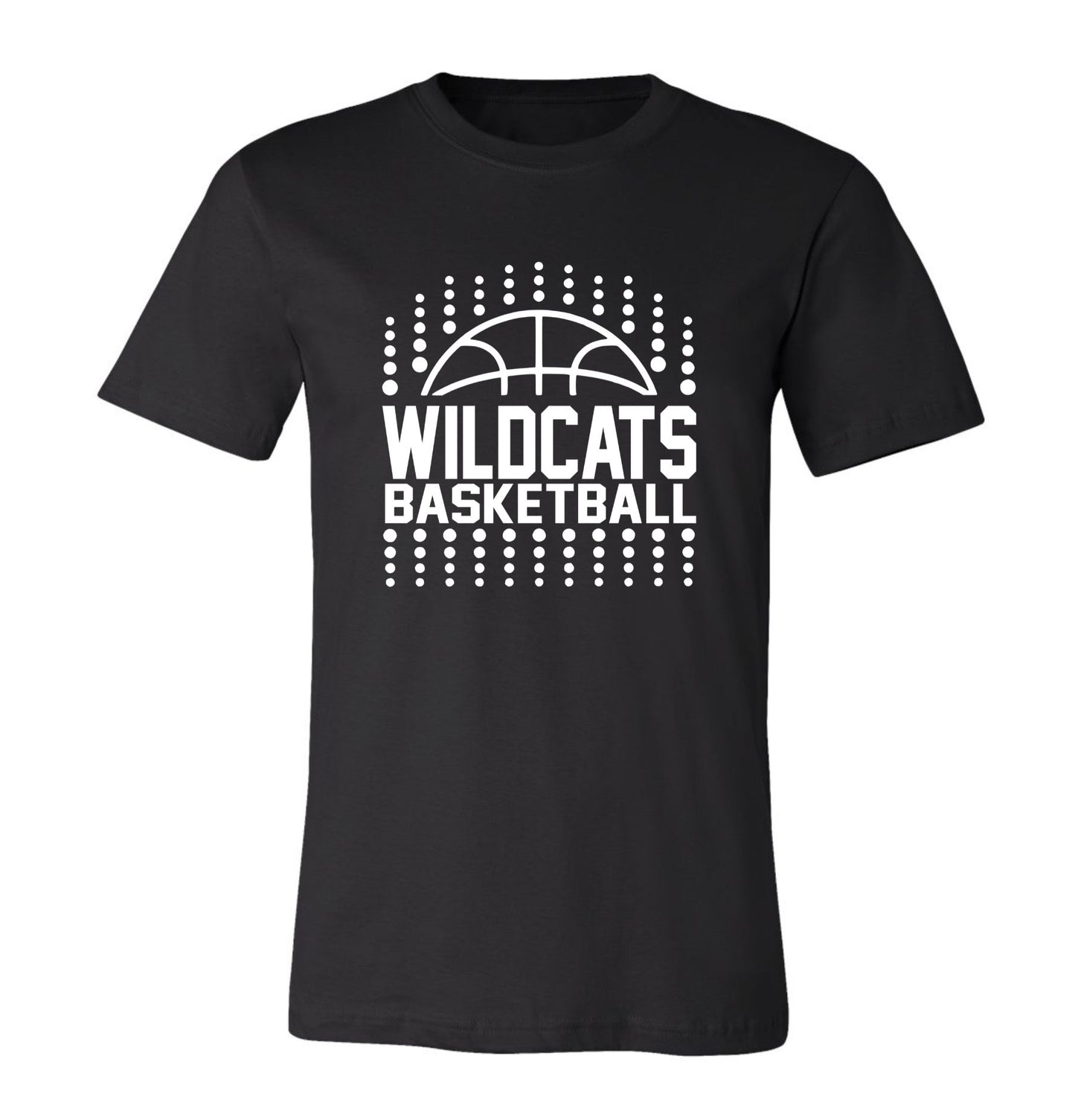 Wildcats Basketball - Crew and V-neck Tee Shirts