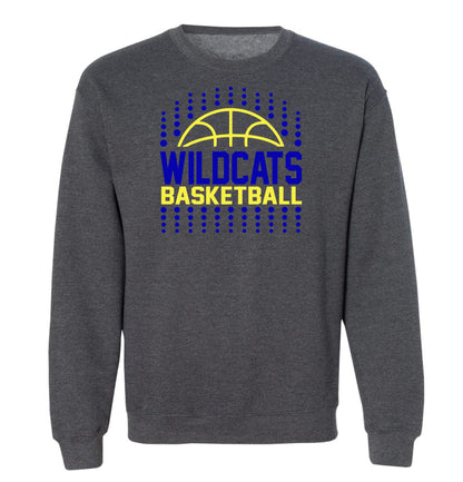 Wildcats Basketball - Crew Sweatshirts