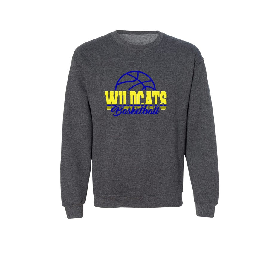 Wildcats Basketball - Crew Sweatshirts