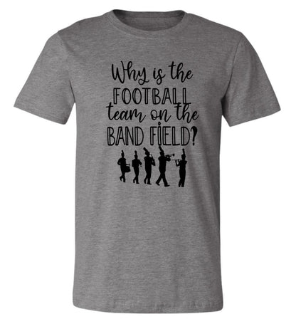 Wildcats Band Crew and V-Neck Tee