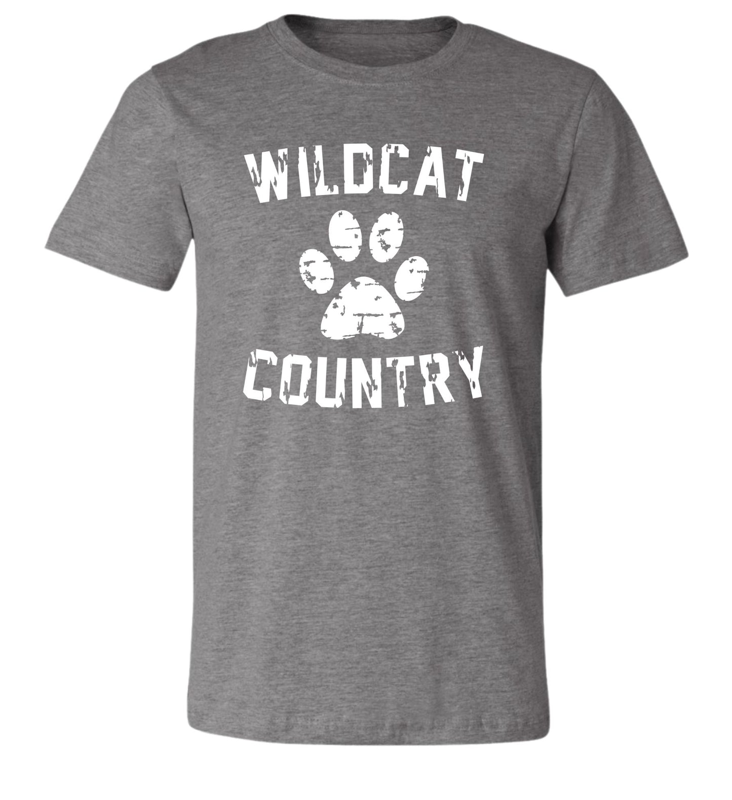 Galva Wildcats - Wildcat Country Tee in Black and Greys