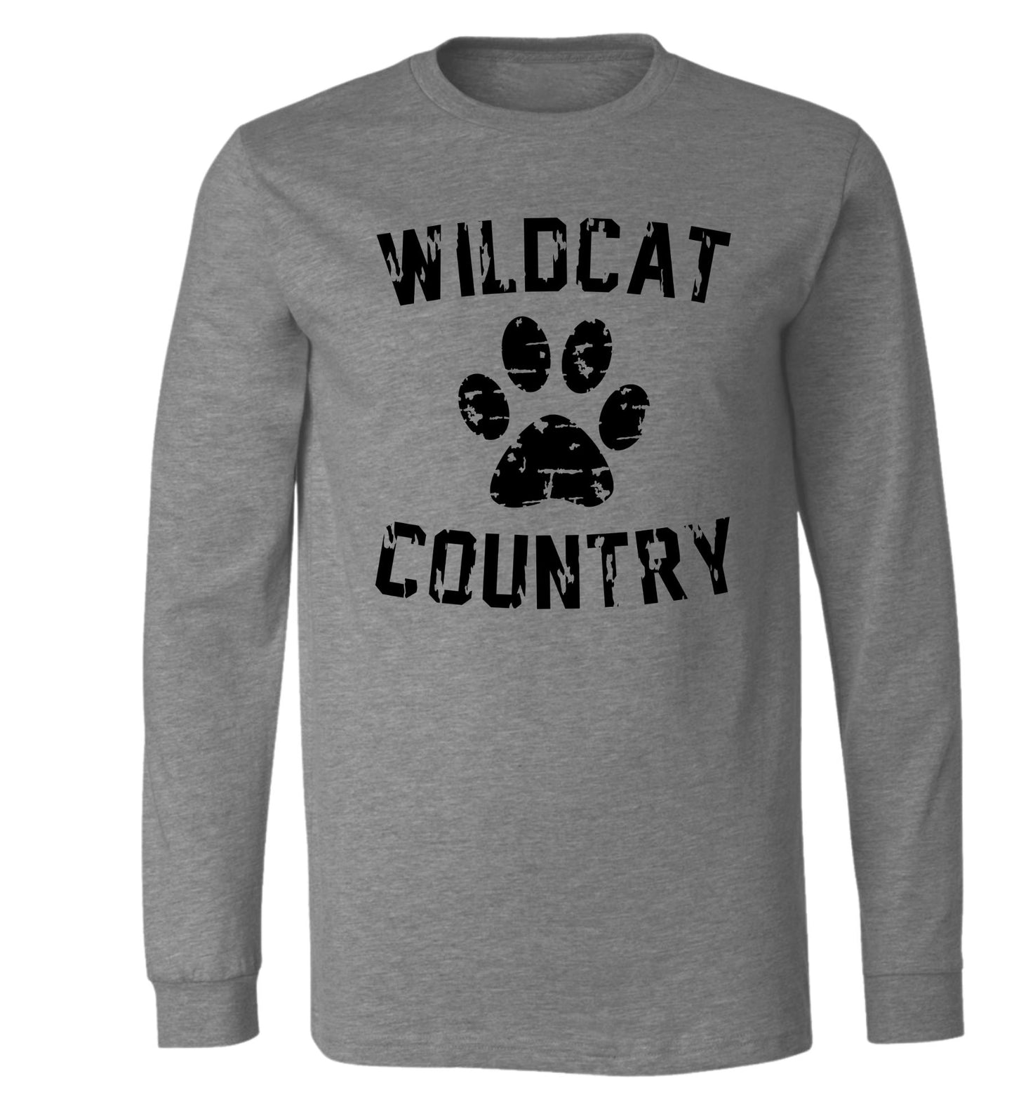 Galva Wildcats - Wildcat Country - Bella Brand Long sleeve Tee