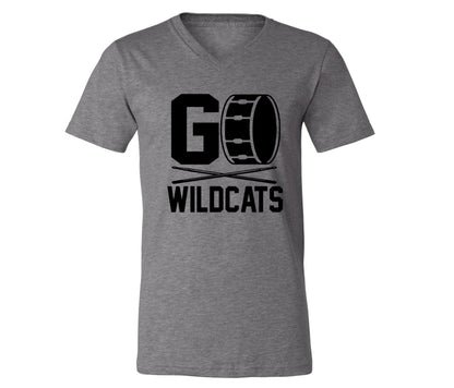 Wildcats band - Crew and V-Neck Tee