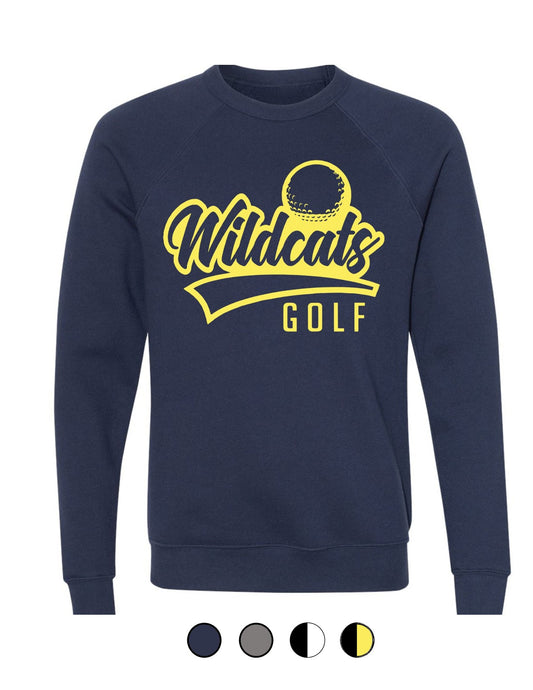 Galva Wildcats Golf Crew Sweatshirt