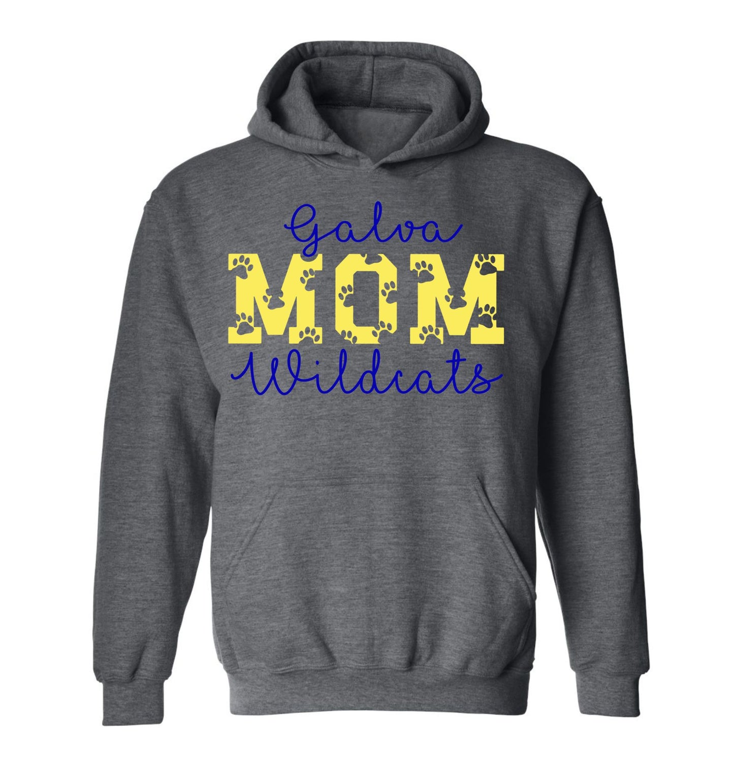 Galva Wildcats Mom - Gildan Brand Hoodie Sweatshirts