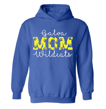 Galva Wildcats Mom - Gildan Brand Hoodie Sweatshirts