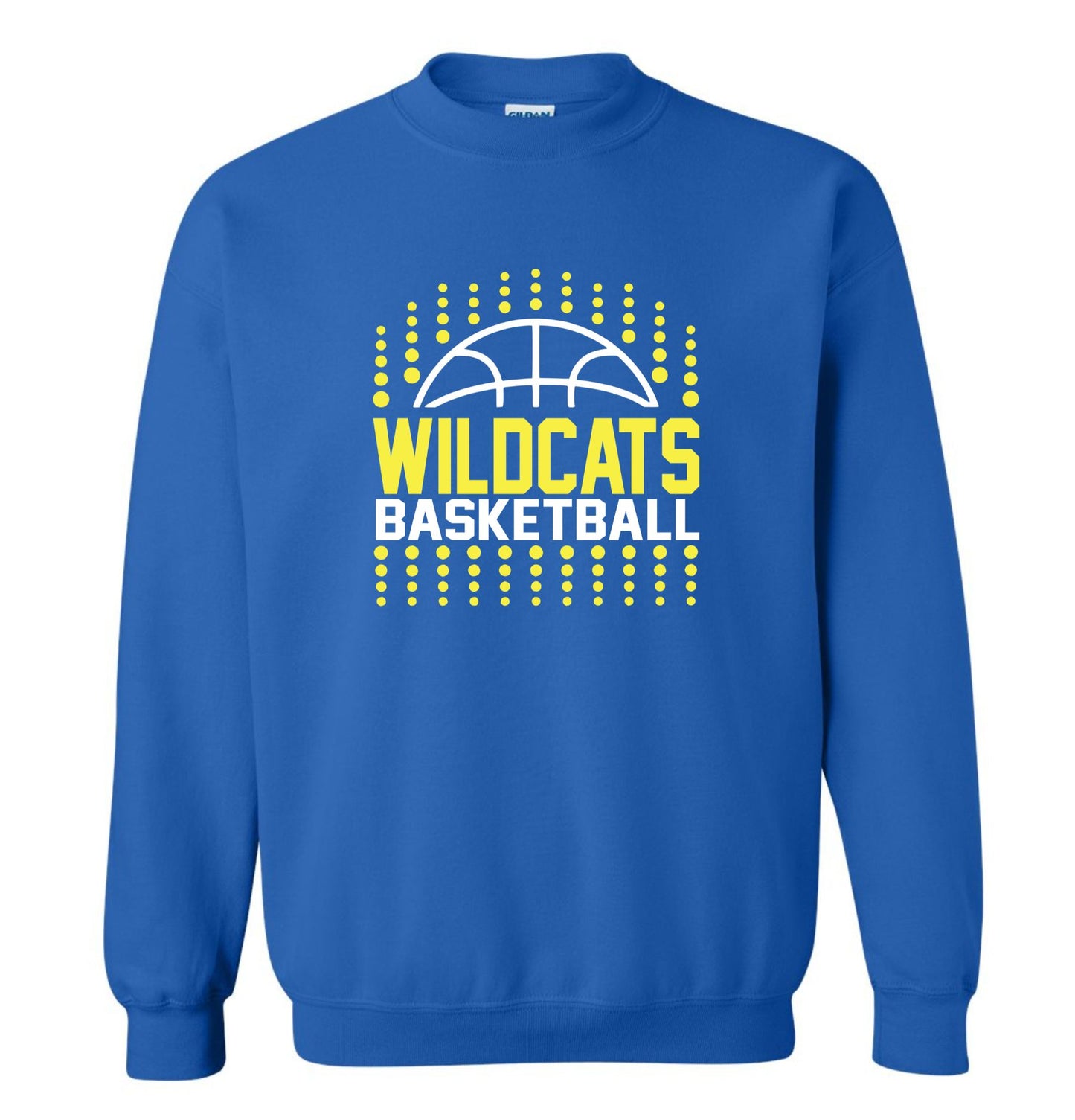 Wildcats Basketball - Crew Sweatshirts