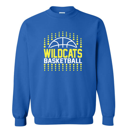 Wildcats Basketball - Crew Sweatshirts