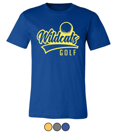 Galva Wildcats Golf Tee Shirt