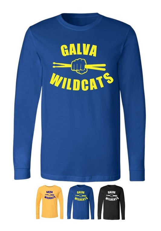 Wildcats band - Long Sleeve Tee - Drumsticks