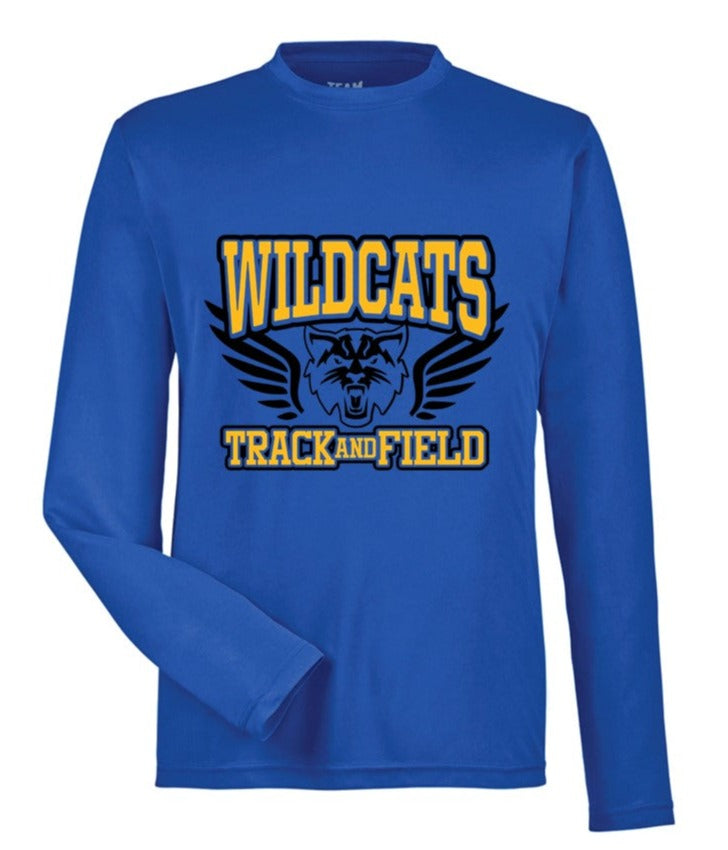 Galva Track and Field Performance Long Sleeve Warm-up Shirt