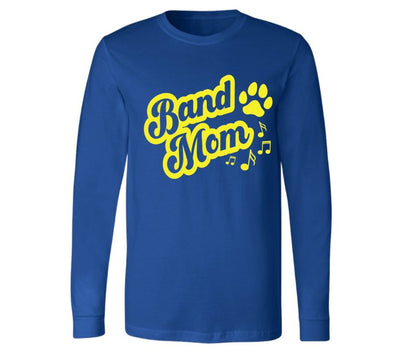 Wildcats Band Mom - Long Sleeve Tee