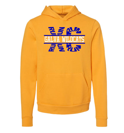 Galva Wildcats Cross Country Run Hoodie Sweatshirt