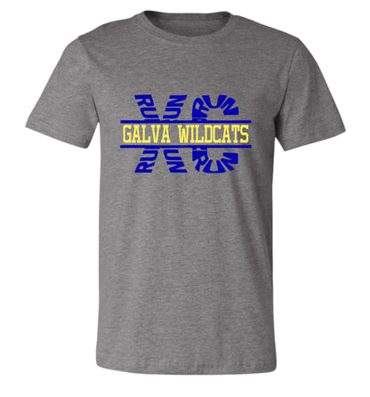 Galva Wildcats Cross Country Run Tee Shirt