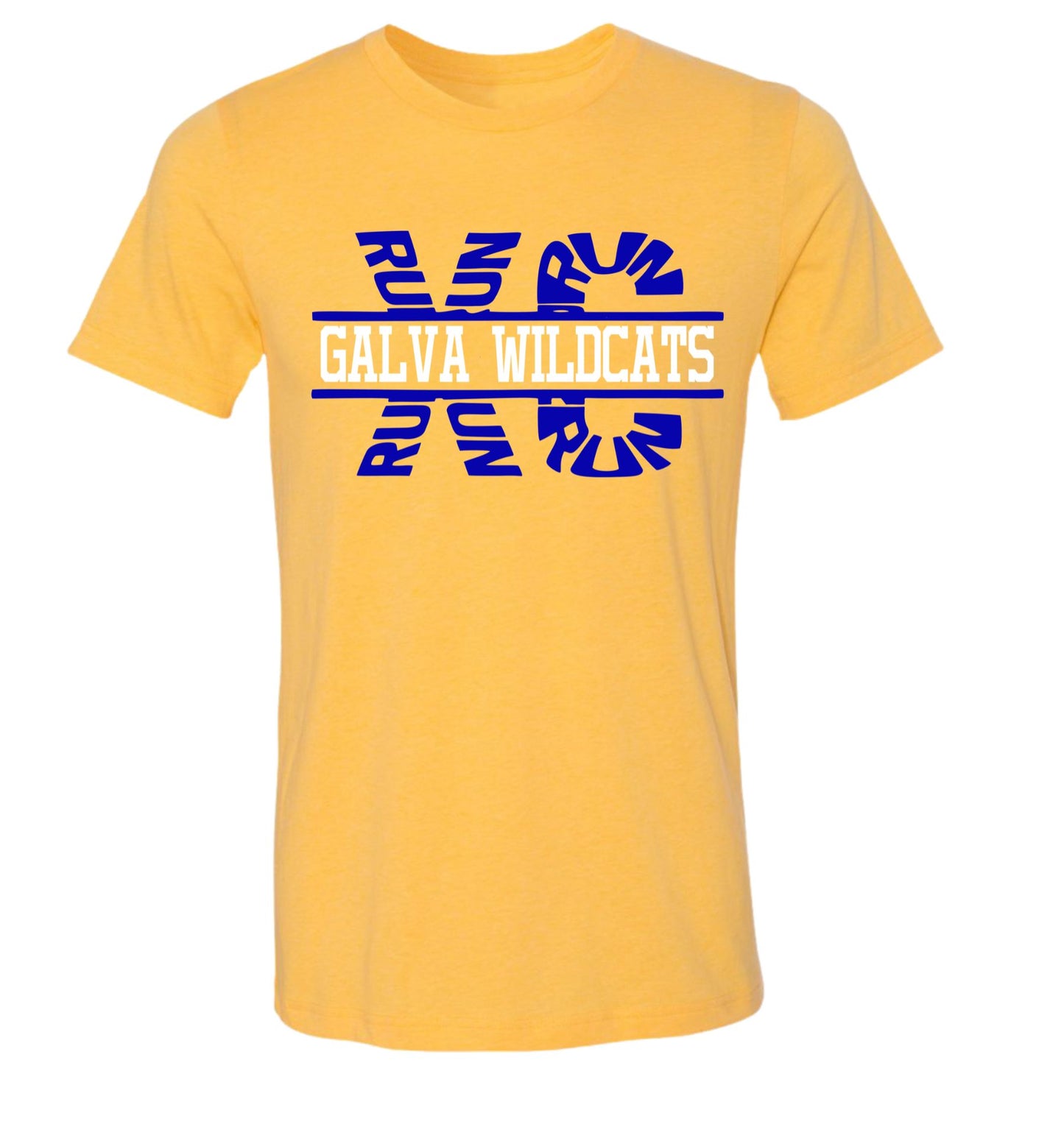 Galva Wildcats Cross Country Run Tee Shirt