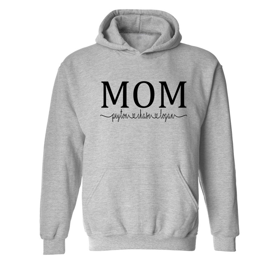 Personalized Mom, Grandma, Gigi, Mema, Mimi - Hoodie