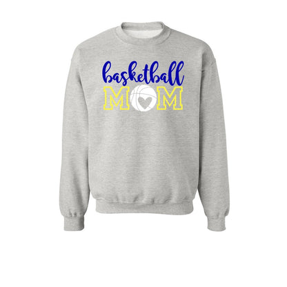 Wildcats Basketball Mom - Crew Sweatshirts