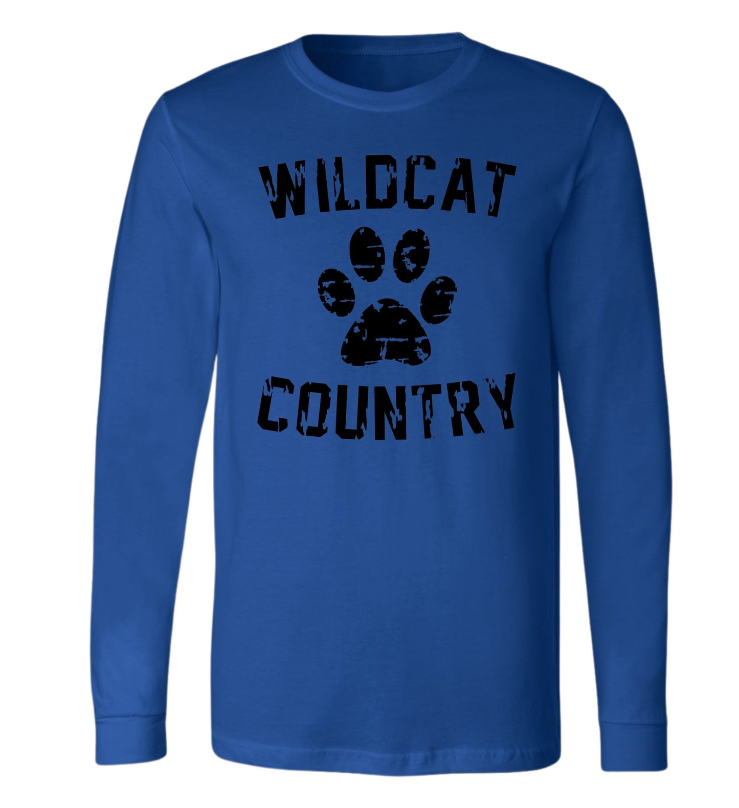 Galva Wildcats - Wildcat Country - Bella Brand Long sleeve Tee