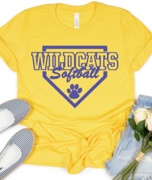Wildcats Softball- Yellow