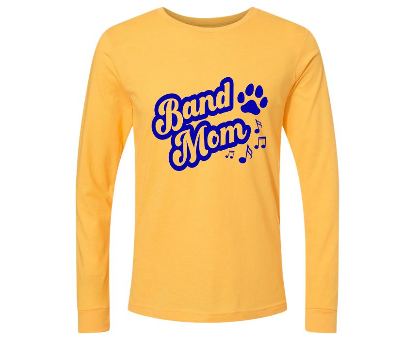 Wildcats Band Mom - Long Sleeve Tee