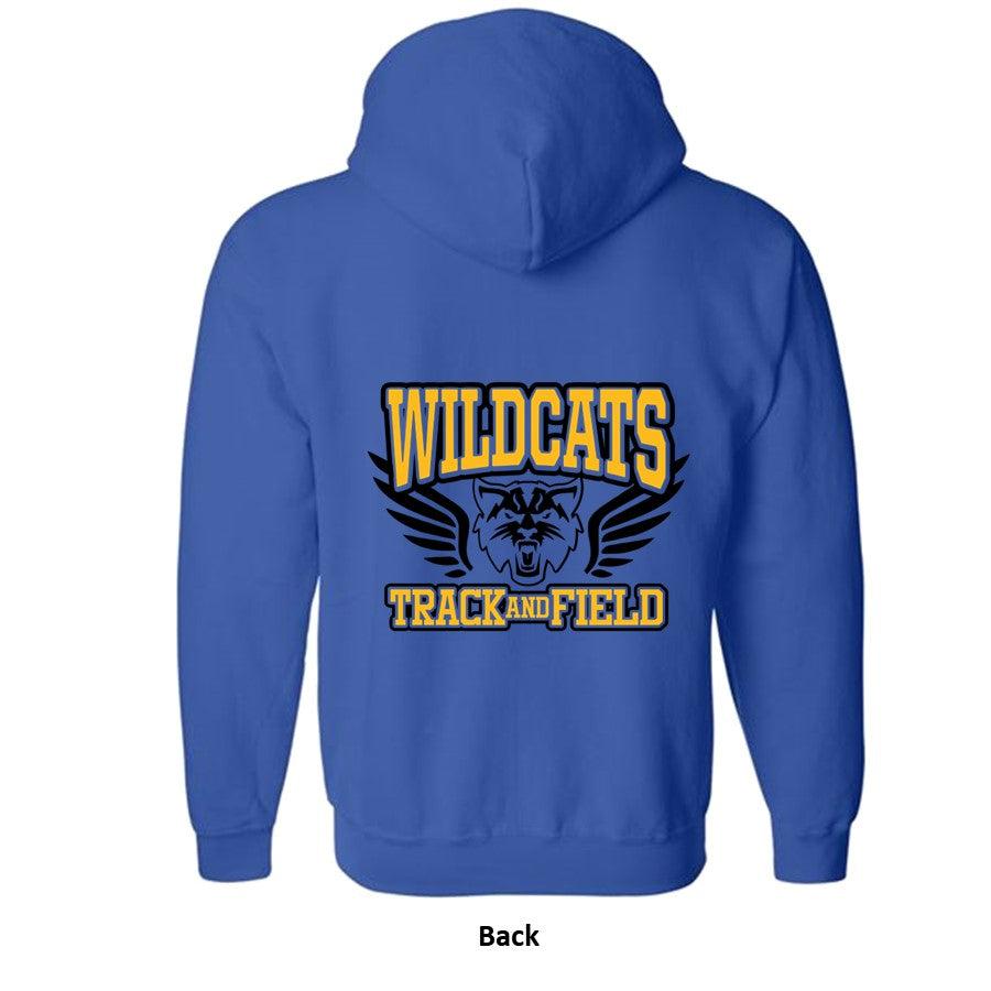 Galva Track and Field warm up - Full-Zip Hoodie - Adult Sizes