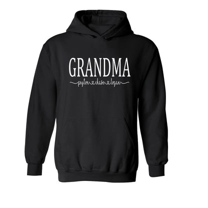 Personalized Mom, Grandma, Gigi, Mema, Mimi - Hoodie