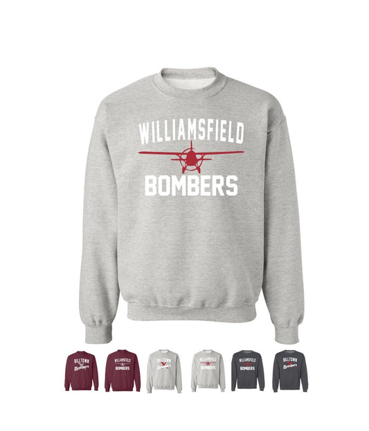 Williamsfield/Billtown Bombers Crew Sweatshirts