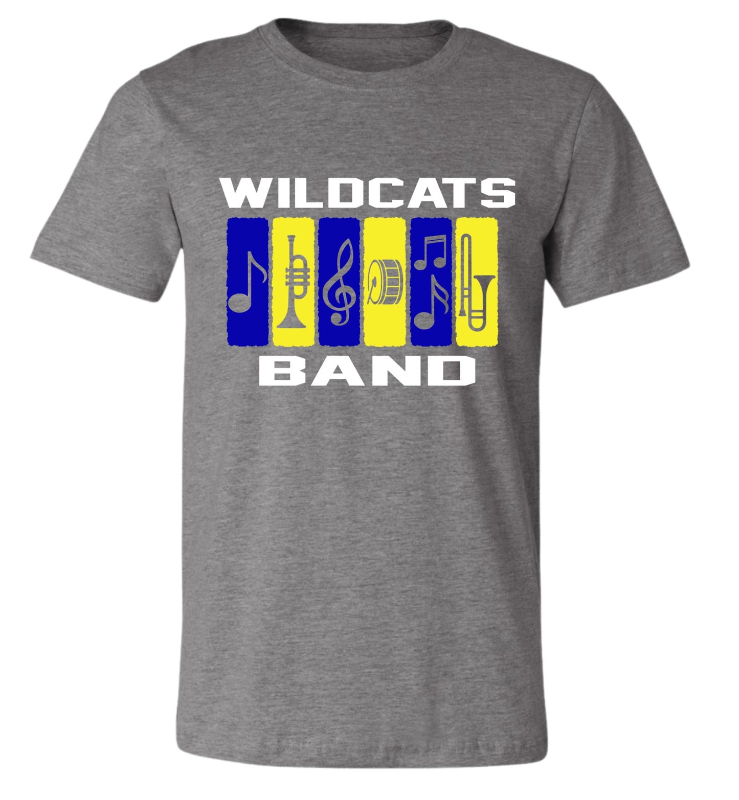 Wildcats Band Crew and V-Neck