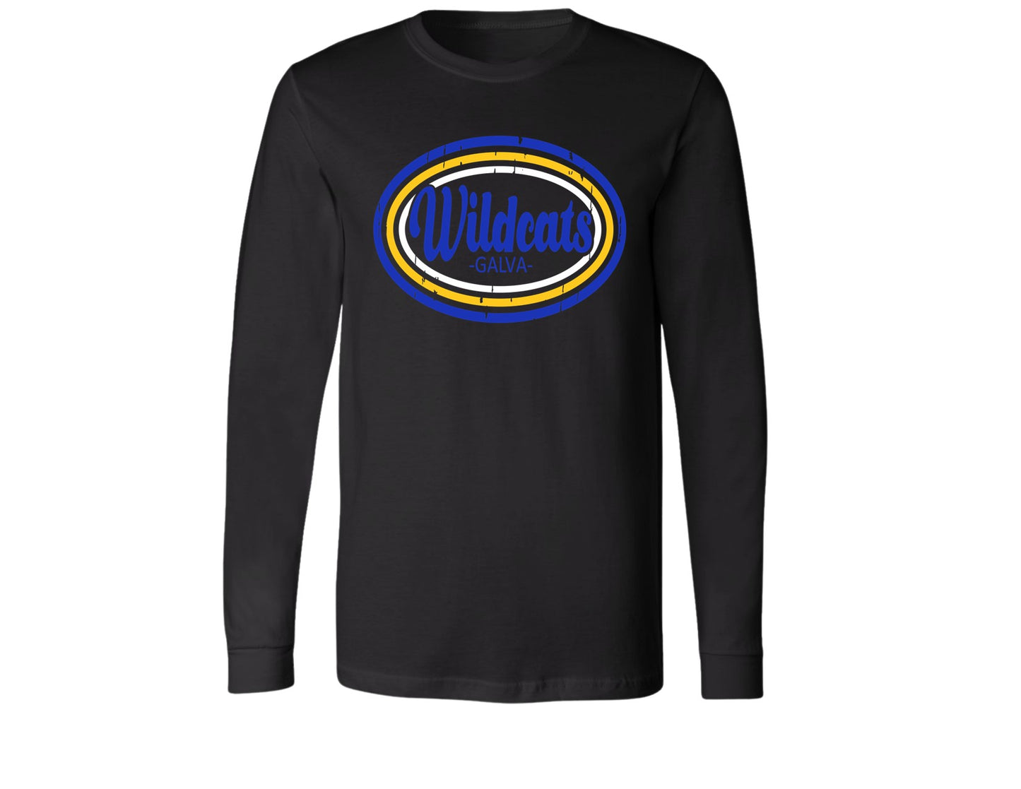 Galva Wildcats - Retro - Long Sleeve