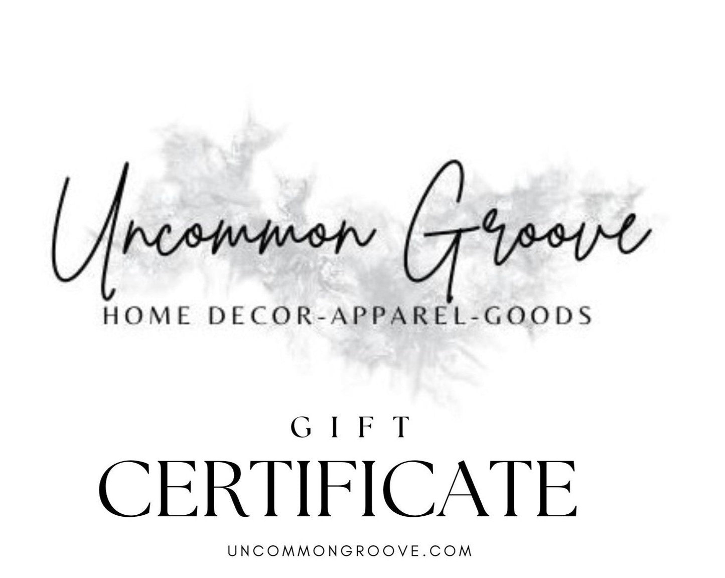 Uncommon Groove Gift Certificate