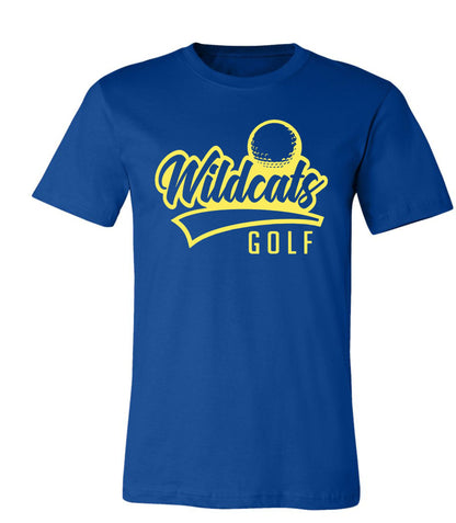 Galva Wildcats Golf Tee Shirt