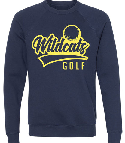 Galva Wildcats Golf Crew Sweatshirt