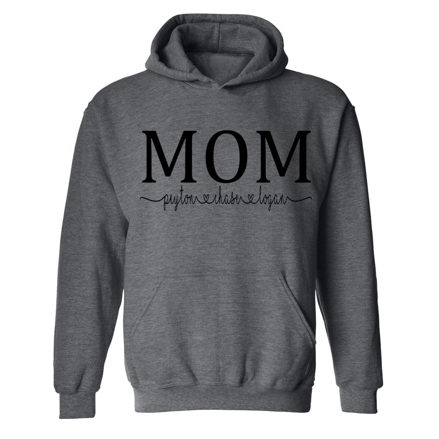 Personalized Mom, Grandma, Gigi, Mema, Mimi - Hoodie