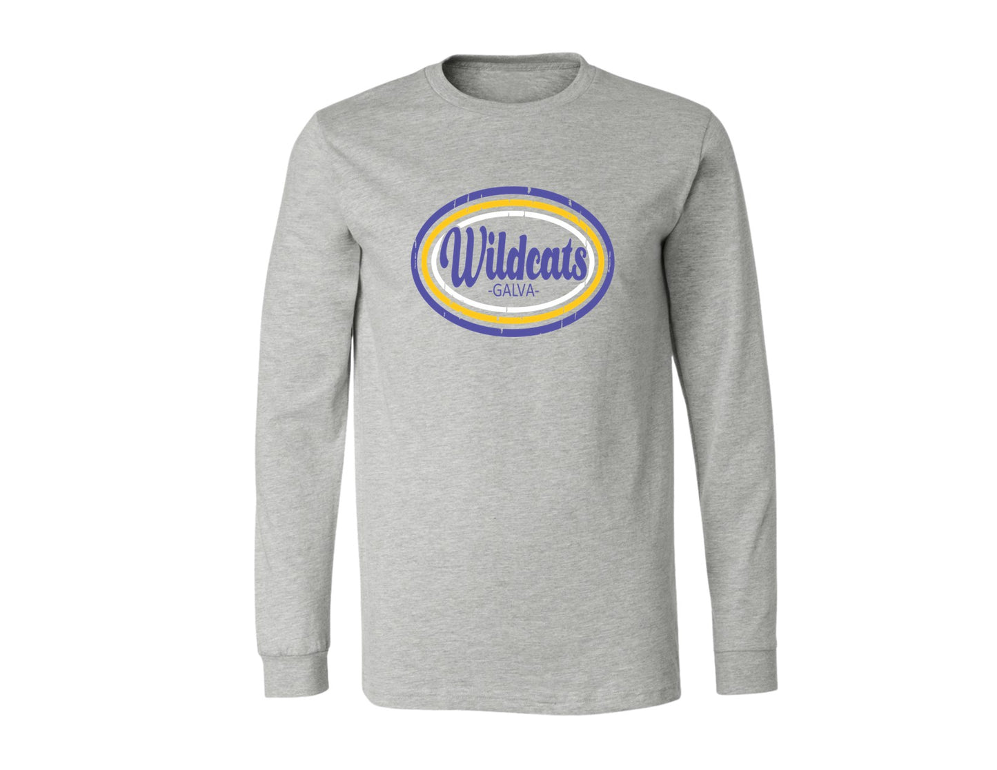 Galva Wildcats - Retro - Long Sleeve