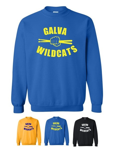 Galva Wildcats - Band Crew Sweatshirt